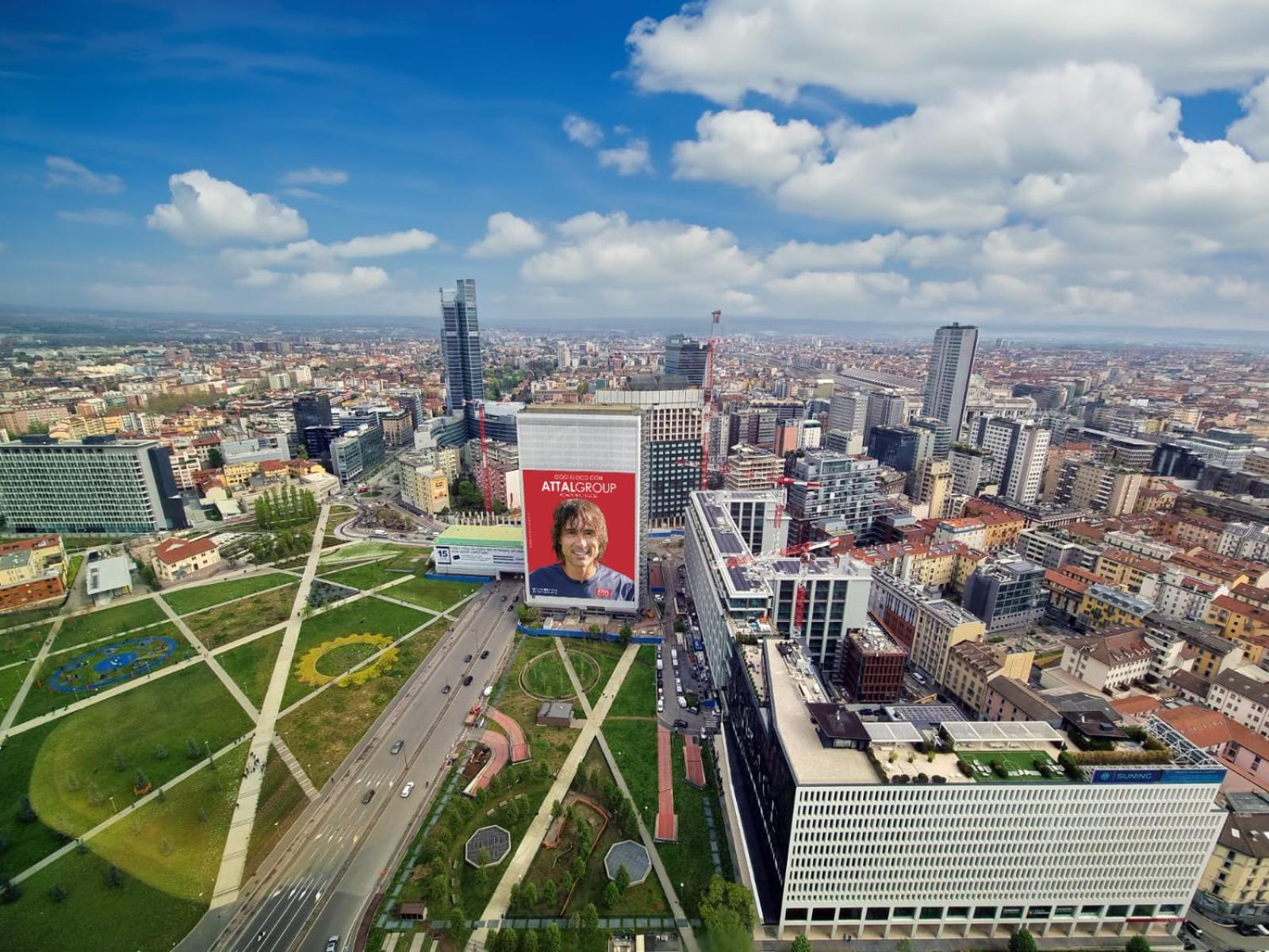 Skyline Solaria Milano Hotel Bagian luar foto